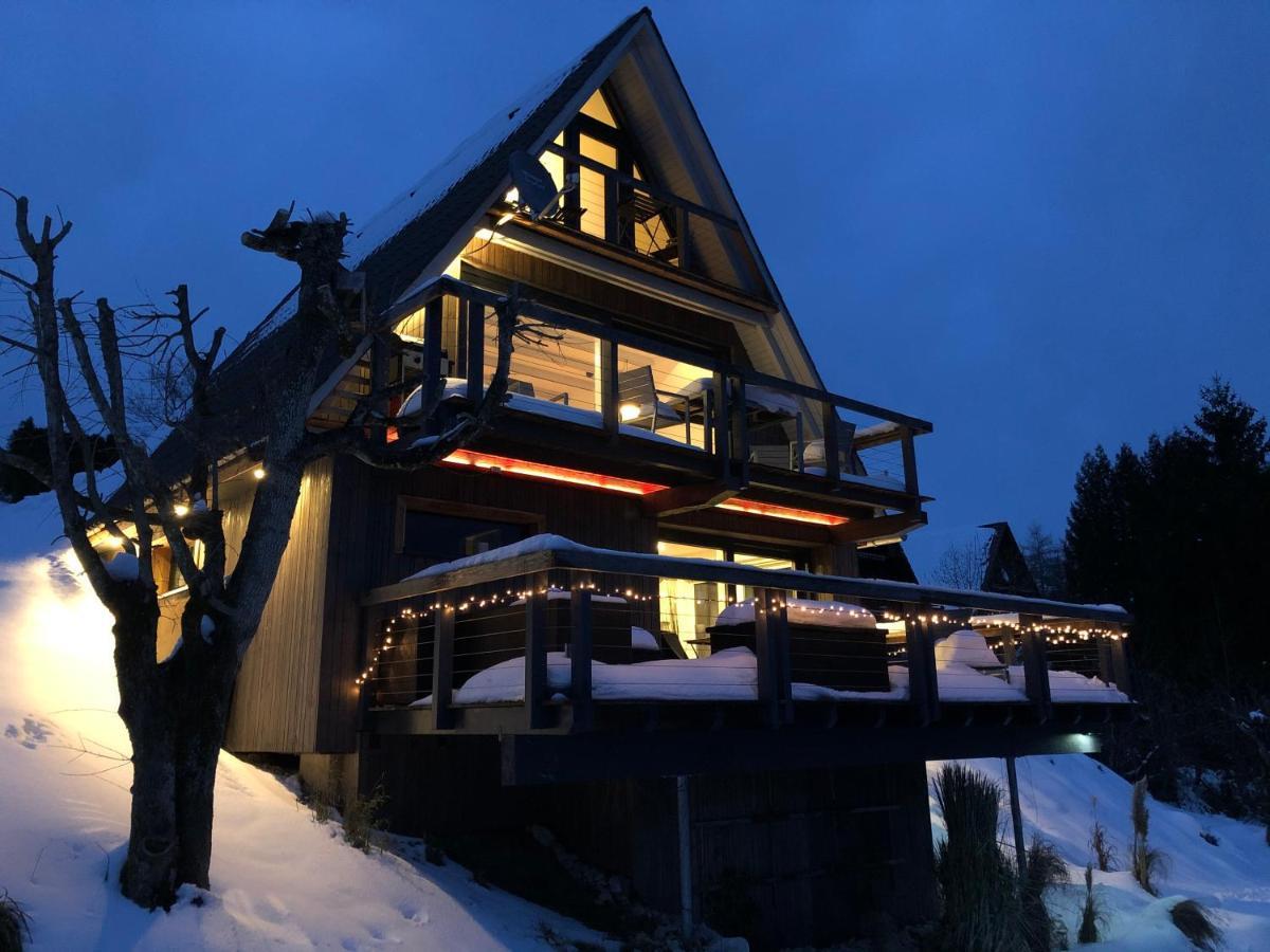 Вилла Haus Mit Bergblick Зигсдорф Экстерьер фото