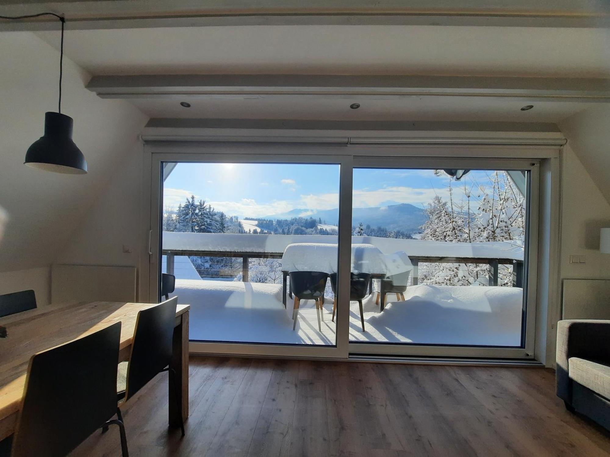 Вилла Haus Mit Bergblick Зигсдорф Экстерьер фото